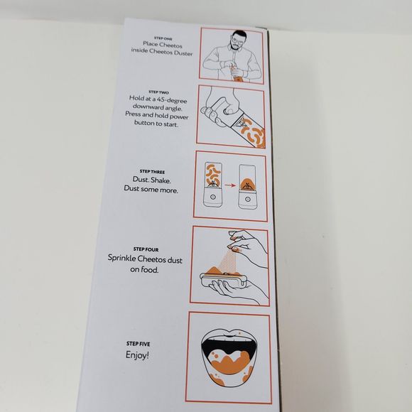 Limited Edition Cheetos Duster | Blender for Cheetos | Bake, Mix, Fry, Garnish - Picture 5 of 8